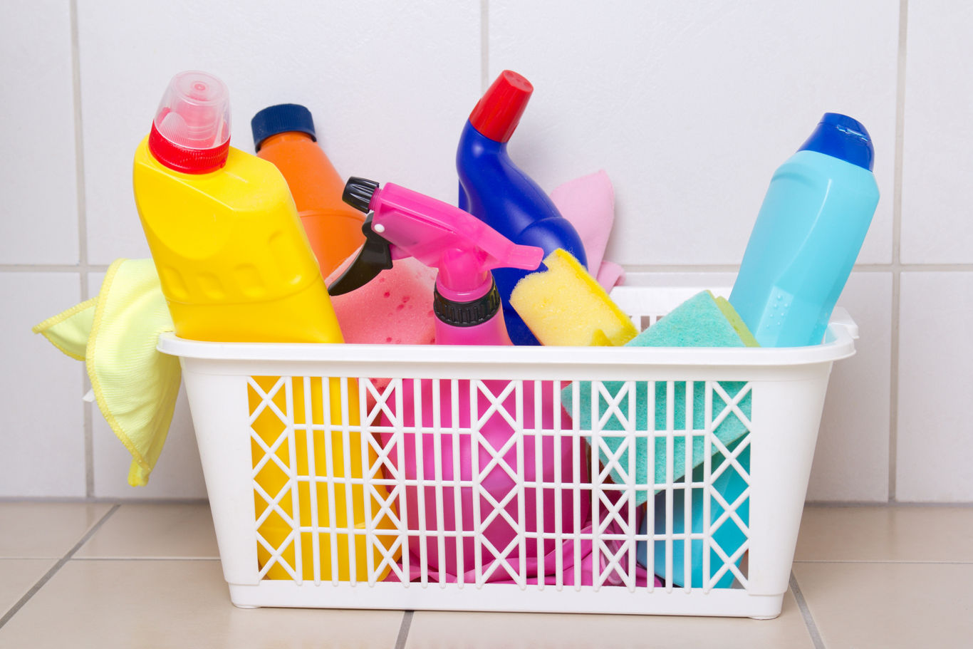 Cleaning Supplies in Bathroom | Blog | Greystar